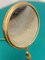 Mid-Century French Brass Adjustable Table Mirror, 1950s, Image 16
