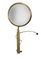 Mid-Century French Brass Adjustable Table Mirror, 1950s 2