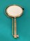 Mid-Century French Brass Adjustable Table Mirror, 1950s, Image 13
