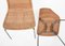Sillas italianas Mid-Century de ratán, mimbre y metal cromado, años 70. Juego de 6, Imagen 10