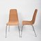 Mid-Century Italian Rattan, Wicker & Chromed Metal Chairs, 1970s, Set of 6 4