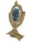 Specchio da tavolo neorinascimentale in bronzo dorato, XX secolo, Immagine 8