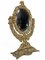 Specchio da tavolo neorinascimentale in bronzo dorato, XX secolo, Immagine 2