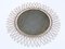 Mid-Century French Brass Sunburst Wall Mirror, 1970s 6