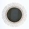 Mid-Century French Brass Sunburst Wall Mirror, 1970s 7