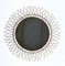 Mid-Century French Brass Sunburst Wall Mirror, 1970s, Image 7