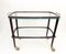 Mid-Century Wood Italian Bar Cart by Cesare Lacca, 1950s, Image 2