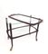 Mid-Century Wood Italian Bar Cart by Cesare Lacca, 1950s, Image 3