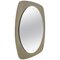 Mid-Century Italian Oval Wall Mirror from VECA, 1970s 1