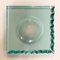 Mid-Century Italian Carved Crystal Glass Ashtray by Pietro Chiesa for Fontana Arte, Image 4