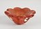 Mid-Century Italian Red & Gold Sommerso Murano Glass Bowl, 1960 4