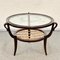 Mid-Century Italian Wood & Glass Coffee Table by Gio Ponti, 1950s 2