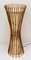 Lámpara de pie italiana Mid-Century de bambú y ratán de Franco Albini, años 60, Imagen 8
