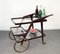 Mid-Century Italian Wood Bar Cart by Cesare Lacca, 1950s, Image 15