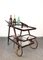 Mid-Century Italian Wood Bar Cart by Cesare Lacca, 1950s, Image 10