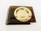 Mid-Century French Acrylic Glass & Brass Ashtray, 1970 8