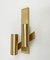 Mid-Century Italian Brass Wall Sconces from Gaetano Sciolari, 1960s, Set of 2 6