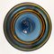 Italian Sommerso Amber Blue Murano Glass Ashtray or Bowl by Flavio Poli, 1960 10