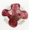 Mid-Century Italian Pink Murano Glass Bowl from Toso, 1960s, Image 13