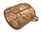 Panier Mid-Century en Bambou et Rotin, Italie, 1950s 10