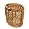 Mid-Century Italian French Riviera Bamboo & Rattan Basket, 1950s 12