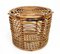 Panier Mid-Century en Bambou et Rotin, Italie, 1950s 6