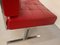 Rote Sessel aus Kunstleder & Stahl von Hausmann für de Sede, 1950er, 2er Set 11