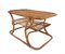 Mid-Century Italian Modern Bamboo Coffee Table, 1950s, Image 4