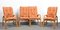 Mid-Century Italian French Riviera Bamboo & Rattan Armchairs, 1960s, Set of 3 2