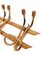 Mid-Century Italian French Riviera Rattan & Bamboo Coat Rack, 1961, Image 16