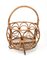 Mid-Century Italian French Riviera Bamboo & Rattan Magazine Rack, 1960s, Image 9