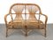 Mid-Century Italian Rattan & Bamboo Sofa, Armchairs & Coffee Table, 1960s, Set of 4, Image 7