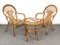 Mid-Century Italian Rattan & Bamboo Sofa, Armchairs & Coffee Table, 1960s, Set of 4, Image 11