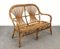 Mid-Century Italian Rattan & Bamboo Sofa, Armchairs & Coffee Table, 1960s, Set of 4 5