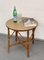 Tavolino da caffè Mid-Century in bambù e vimini, Italia, anni '60, Immagine 5