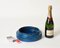 Mid-Century Blue Glazed Ceramic Ashtray by Aldo Londi for Bitossi, Italy, 1960s, Image 13