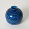 Vasi Rimini in ceramica blu di Aldo Londi per Bitossi, Italia, anni '60, set di 2, Immagine 9