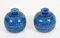 Terracotta Ceramic Rimini Blue Vases by Aldo Londi for Bitossi, Italy, 1960s, Set of 2, Image 3