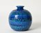 Vasi Rimini in ceramica blu di Aldo Londi per Bitossi, Italia, anni '60, set di 2, Immagine 20