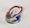Mid-Century Italian Red, Blue and Crystal Murano Sommerso Glass Bowl by Flavio Poli, 1960 4