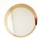 Mid-Century Italian Round Mirror with Double Brassed Gold Frame by Galimberti Lino, 1975 12
