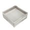 Italian Acrylic Glass and Silver Squared Decorative Box, 1970s, Image 8