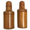 Bottiglie da farmacia in legno di bosso, Italia, inizio XX secolo, set di 2, Immagine 2