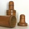 Bottiglie da farmacia in legno di bosso, Italia, inizio XX secolo, set di 2, Immagine 8