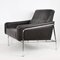 Mid-Century Dark Brown Leather Lounge Chair Attributed to Arne Jacobsen, 1956 4