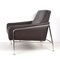 Mid-Century Dark Brown Leather Lounge Chair Attributed to Arne Jacobsen, 1956, Image 5