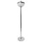 Mid-Century Italian Metal, Aluminum and Carrara Marble Base Floor Lamp, 1970s, Image 1