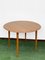 Mid-Century German Round Resin and Wood Coffee Table from Opal Kleinmöbel, 1960s, Image 5