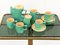 Italian Green Ceramic Memphis Tea Set by Massimo Iosa Ghini for Naj-Oleari, 1985, Image 2
