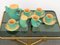 Italian Green Ceramic Memphis Tea Set by Massimo Iosa Ghini for Naj-Oleari, 1985 7